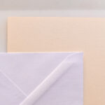 Papier Vellum 270 g​/m², texturé sur blanc azuré